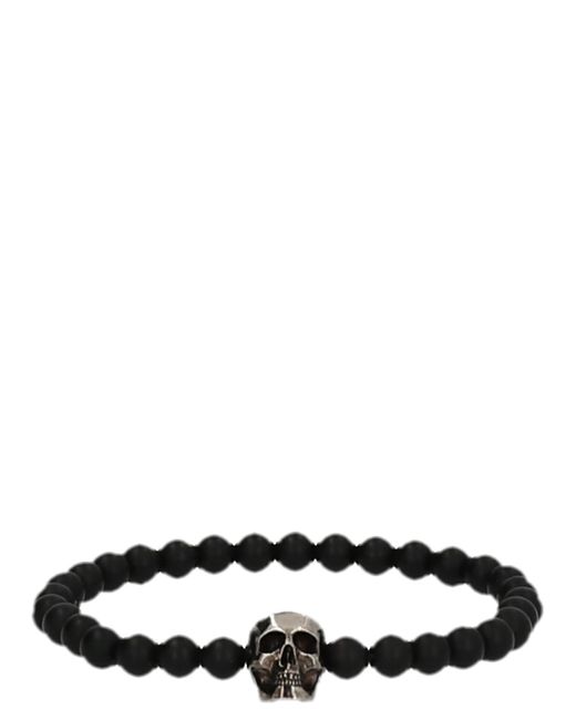 McQueen Black Bracelets for men