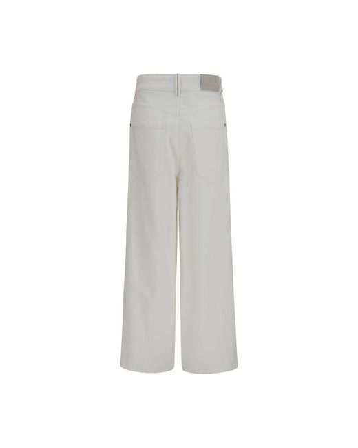 Brunello Cucinelli Gray Cotton Jeans Denim Clothing
