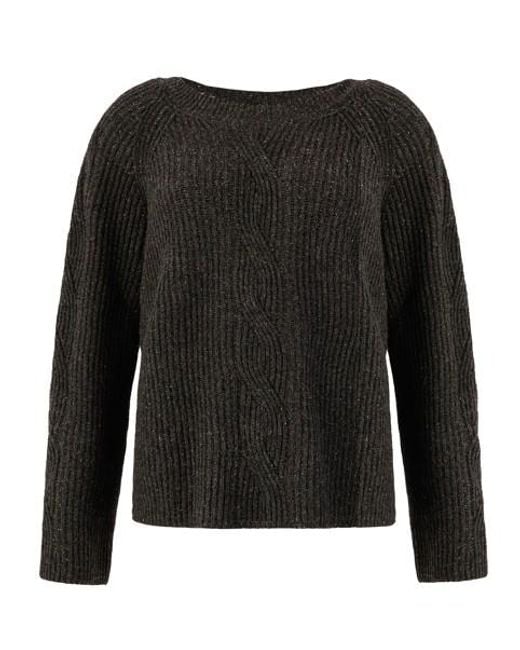 D.exterior Black Sweaters