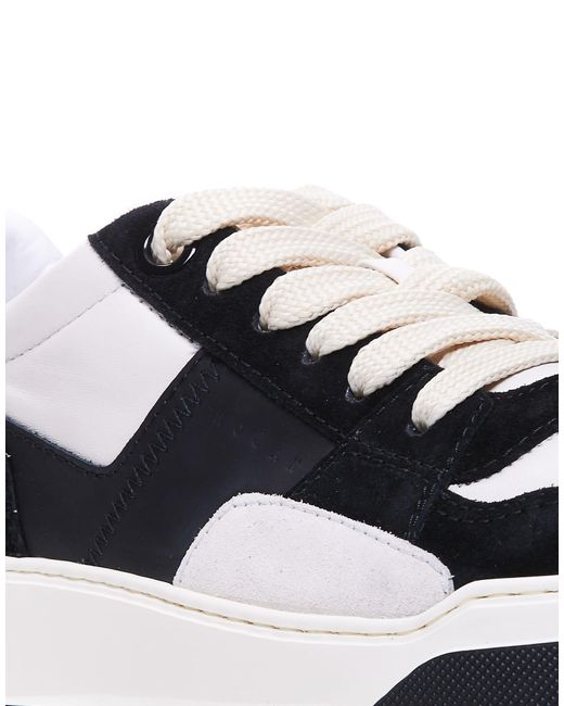 Hogan Black Sneakers Chamallow for men