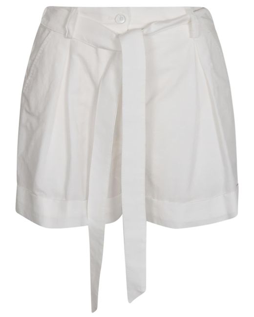 Pinko White Shorts