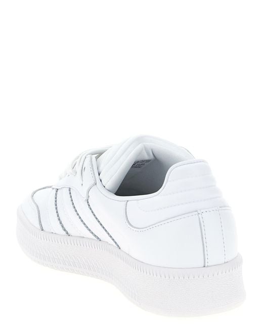 Adidas Originals White Samba Xlg Sneakers