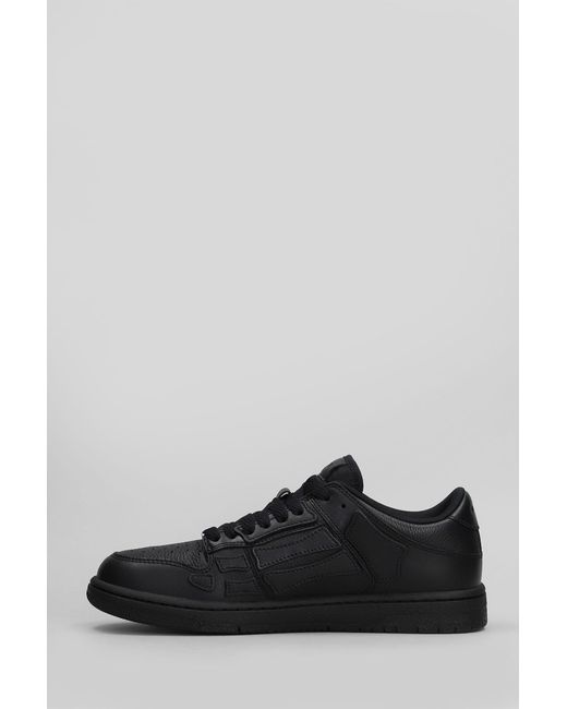 Amiri Black Skel Top Low Sneakers for men