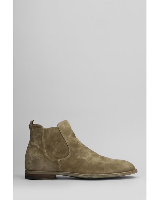 Officine Creative Natural Sound 004 Ankle Boots for men