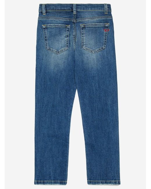 DIESEL Blue D-Viker Cotton Jeans Cotone for men