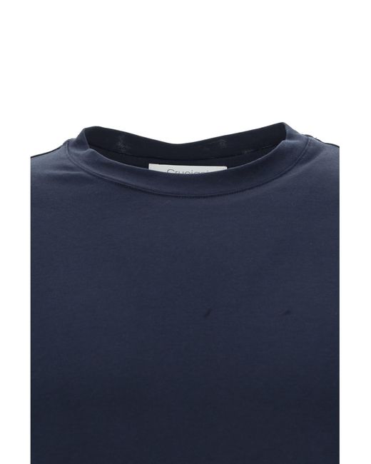 Cruciani Blue T-shirt for men