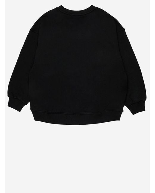 DIESEL Black Sweatshirt Cotton Hoods & Sweatshirts for men