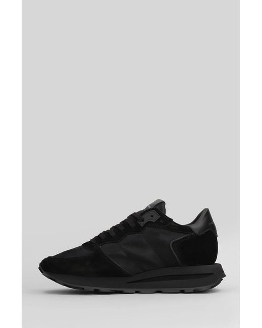Philippe Model Black Tropez Haute Low Sneakers for men