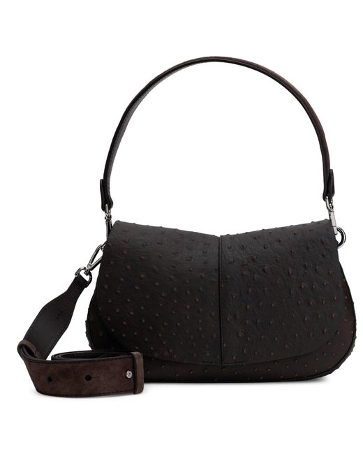 Gianni Chiarini Black Shoulder Bag Calfskin Handbags