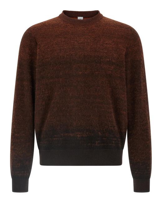 Berluti Brown Brushed Patina Sweater for men