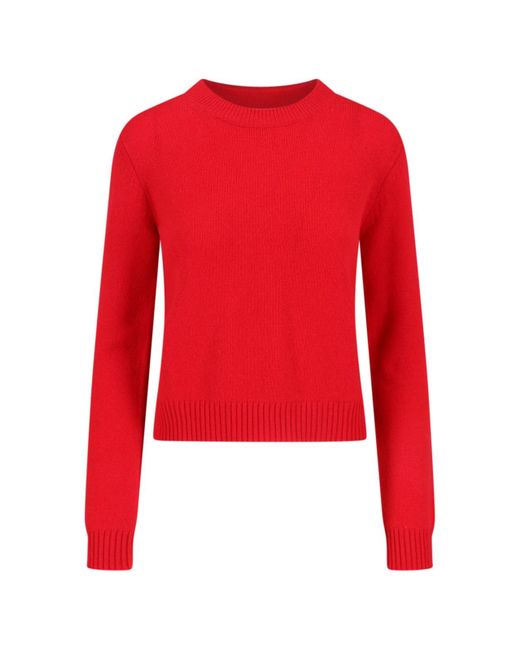 Lisa Yang Red Mable Sweater