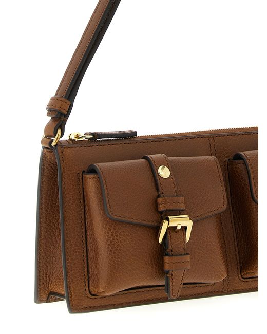 Mulberry Brown 'Roxanne Mini' Shoulder Bag