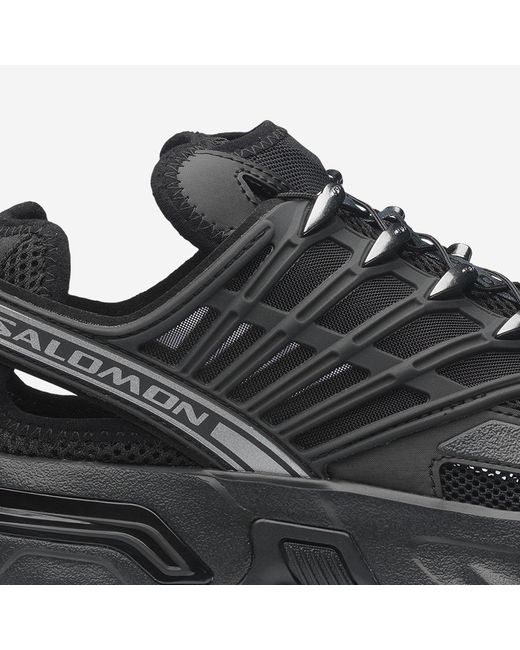 Salomon Black Sneakers Acs Pro Shell Textile Upper Trainers for men