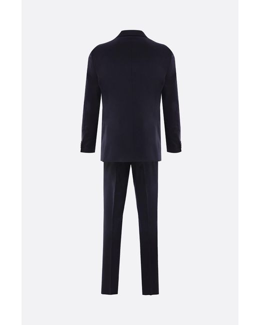 Tagliatore Blue Bruce Three-Piece Suit for men