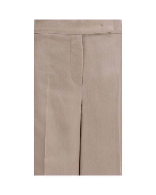 Max Mara Natural Silk Casual Pants