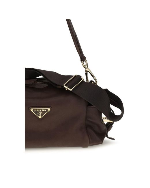 Prada Brown Napa Leather