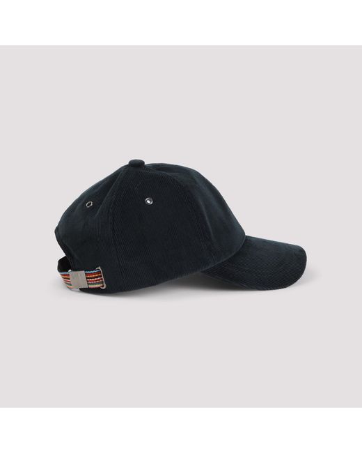 Paul Smith Blue Alex Cord Hat Cap for men