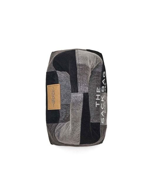 Marc Jacobs Black Satchel Bag Cotton Denim Satchel-Bags
