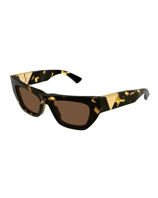 Bottega Veneta Black Sunglasses Cat Eye Full Rim, Frame And Lens Bv1177S002