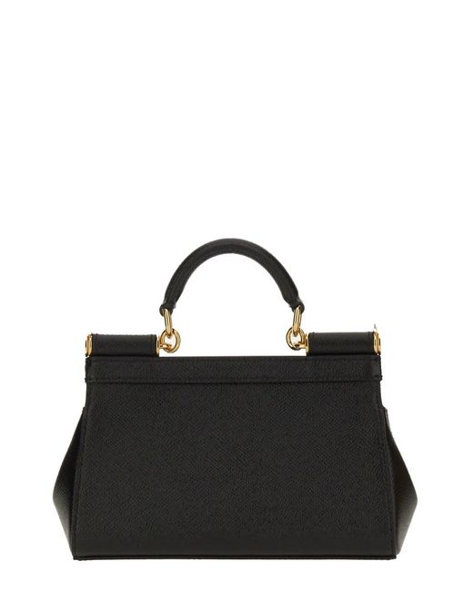 Dolce & Gabbana Black Bag "Sicily" Small