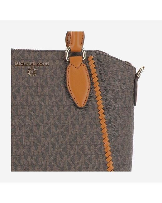 Michael Kors Brown Sienna Bag 89.Pvc Handbags