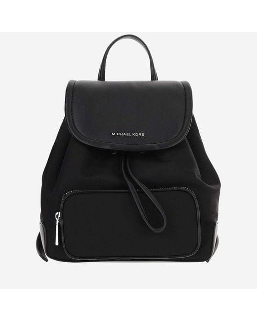 Michael Kors Black Backpack With 'Cara Small' Logo