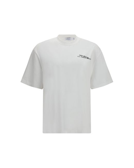 Off-White c/o Virgil Abloh White Type Arrow Skate T-Shirt Cotton T-Shirts for men