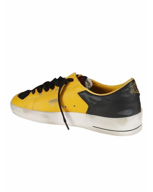 Golden Goose Deluxe Brand Yellow Sneakers Stardan for men