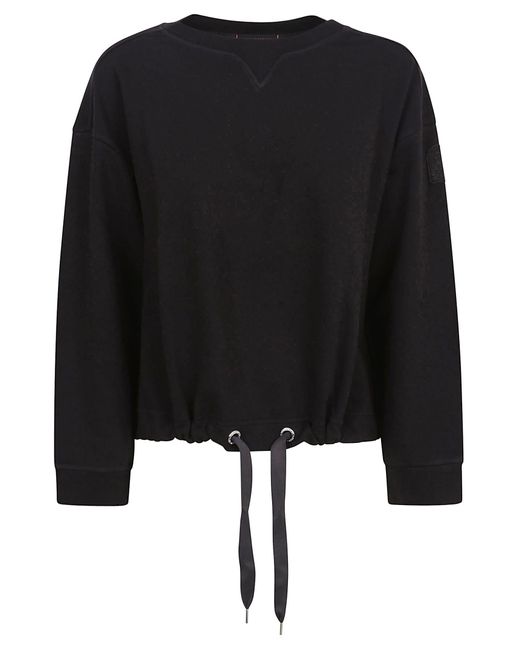 Parajumpers Black Oversized Sweatshirt
