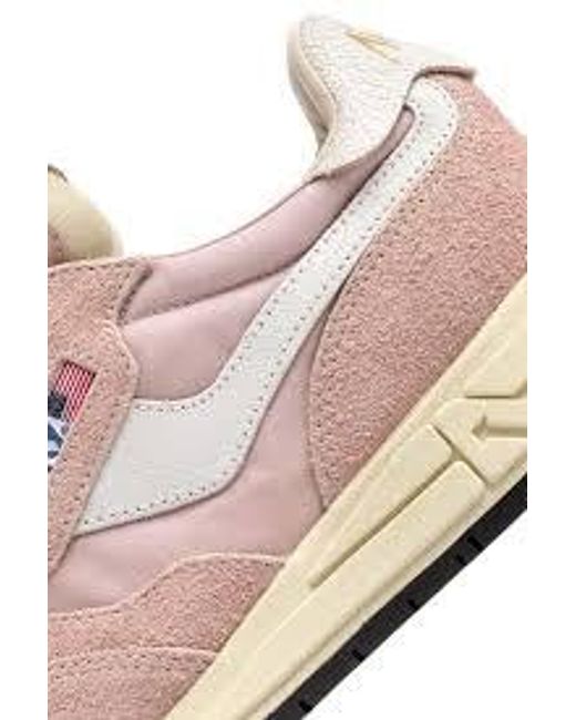 Autry Pink Reelwind Low Sneakers