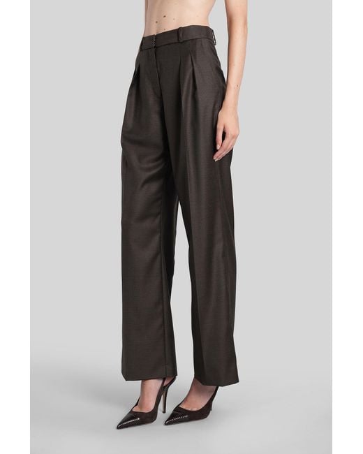 Loulou de Saison Black Sibiru Lds Pants