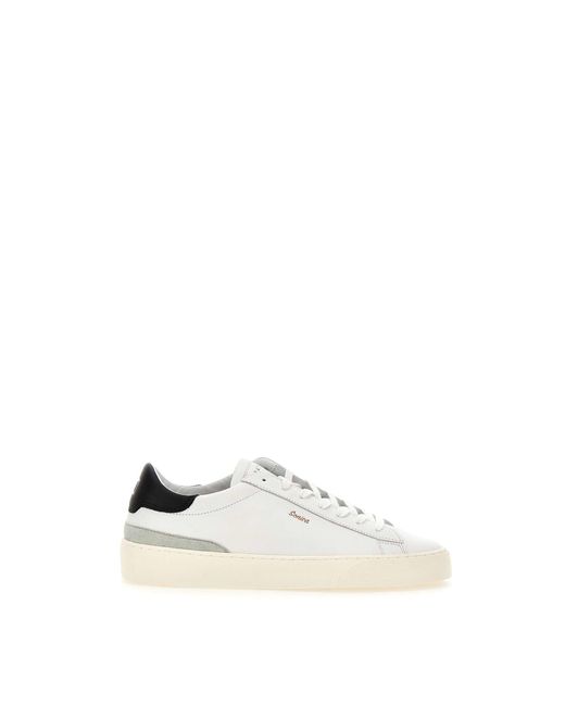 Date White Sonica Calf Leather Sneakers for men