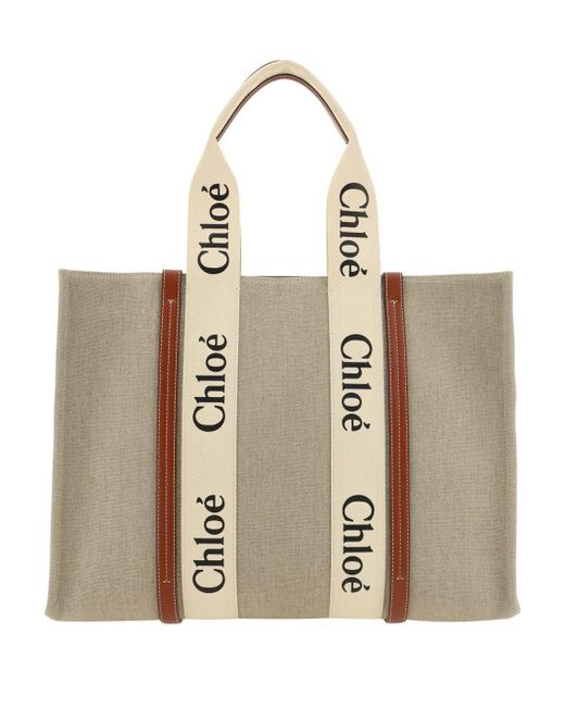Chloé Natural Woody Handbag