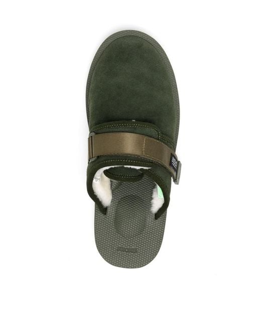 Suicoke Green Zavo-Mab Mules Sandals Shoes Loafers for men