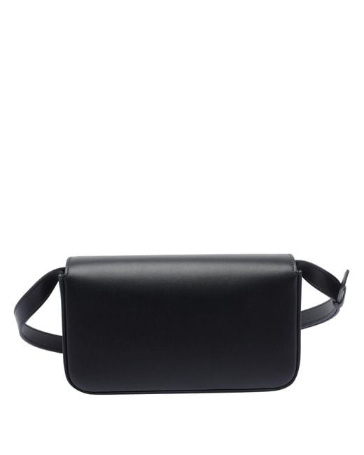 Tod's Black Micro T Timeless Leather Crossbody Bag