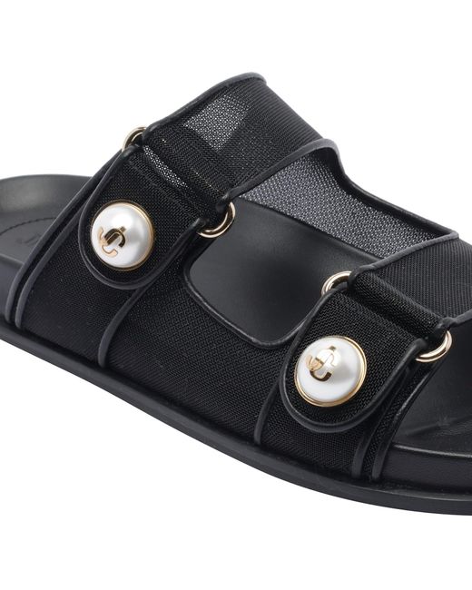 Jimmy Choo Blue Fayence Sandals