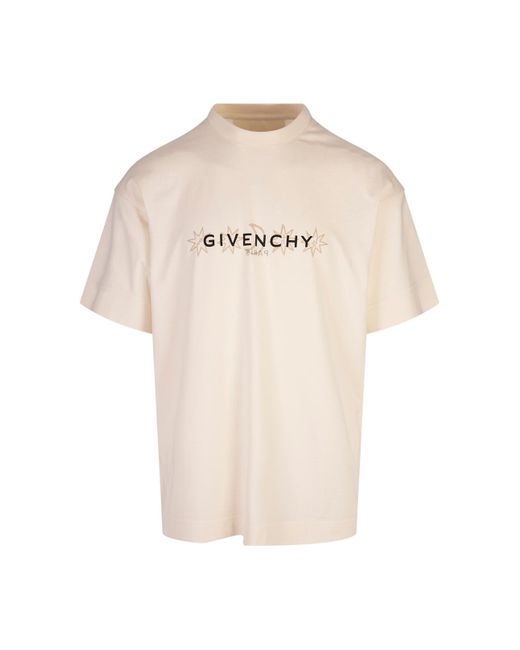 Givenchy Ivory Reverse T Shirt With Tarot Print in White for Men Lyst UK