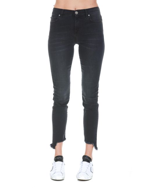 Pinko Sabrina Denim Jeans in Nero (Black) | Lyst
