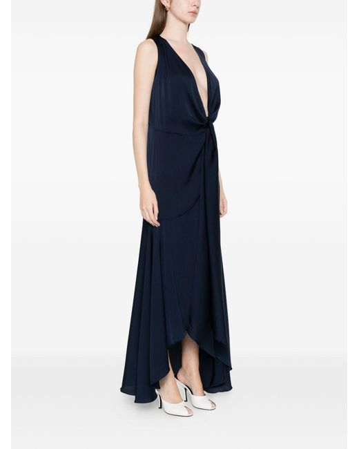 Silk95five Blue Dresses Silk