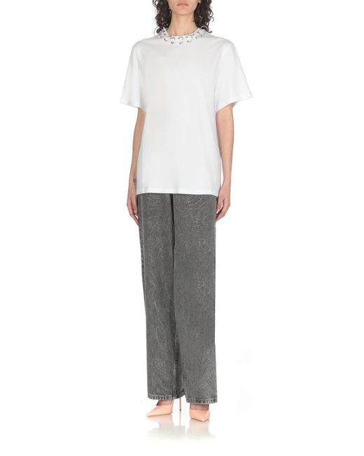ROTATE BIRGER CHRISTENSEN White T-Shirts And Polos