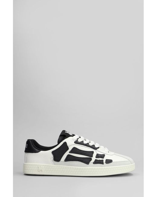 Amiri White Pacific Bones Sneakers