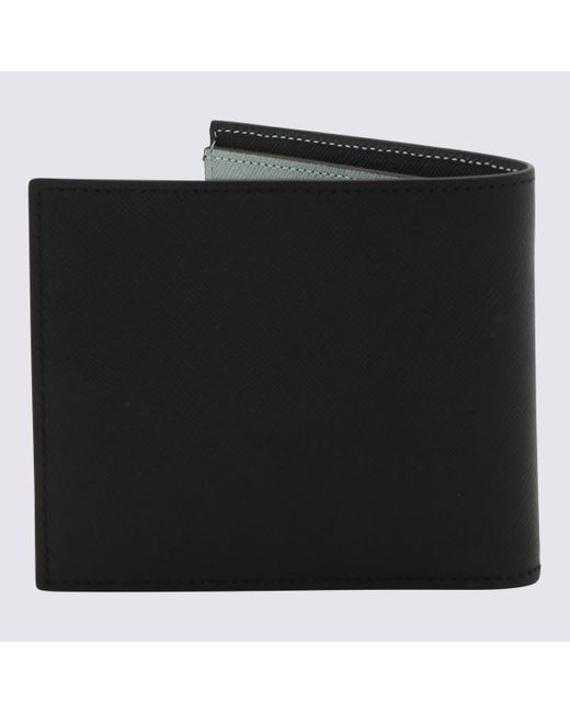 Paul Smith Black Multicolour Leather Wallet for men