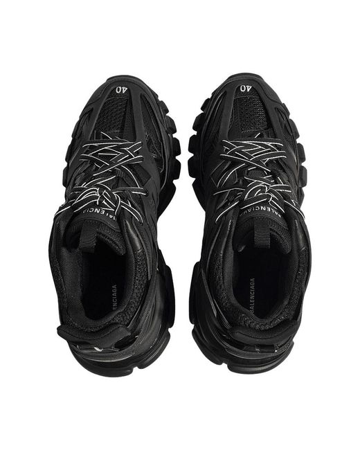 Balenciaga Black Track Sneaker Plastic Shoes