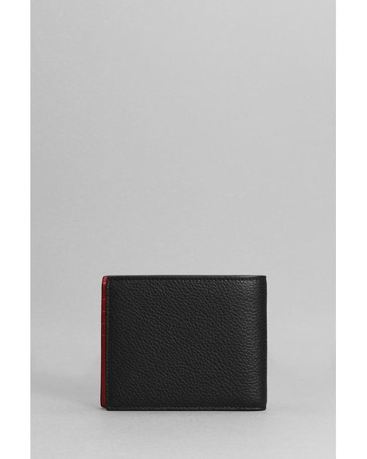 Christian Louboutin Red Coolcard Wallet In Leather for men