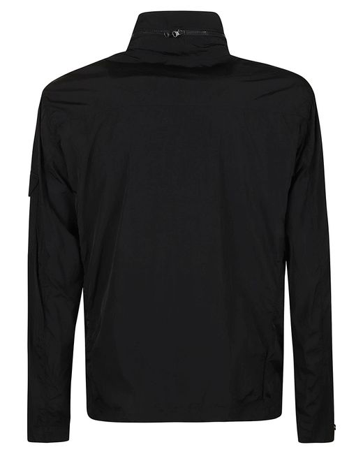 C P Company Black Sponge Fleece T-Shirt for men