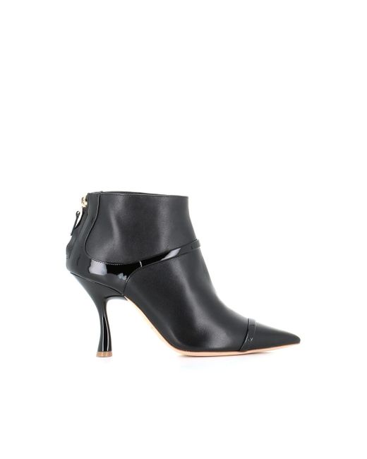 Malone Souliers Leather Ankle Boot Tamara 90 5 In Black Save 1 Lyst