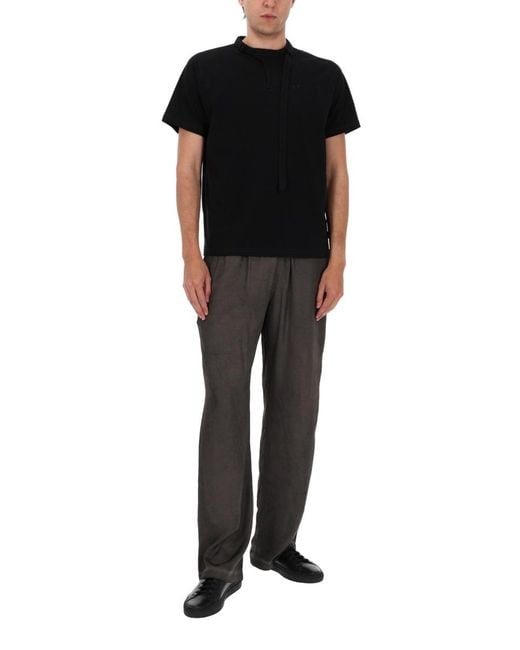 DIESEL Gray Trousers P-Theck-Albg Viscose for men