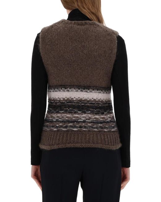 Our Legacy Black Mohair Waistcoat Waistcoats & Gilets