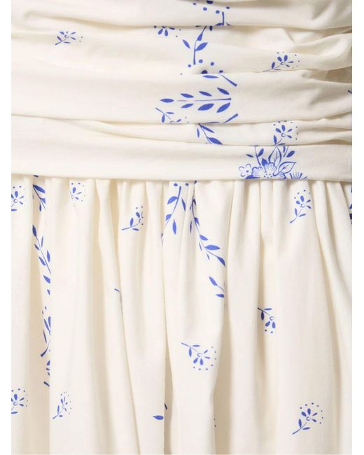 Philosophy Di Lorenzo Serafini White Longuette Dress