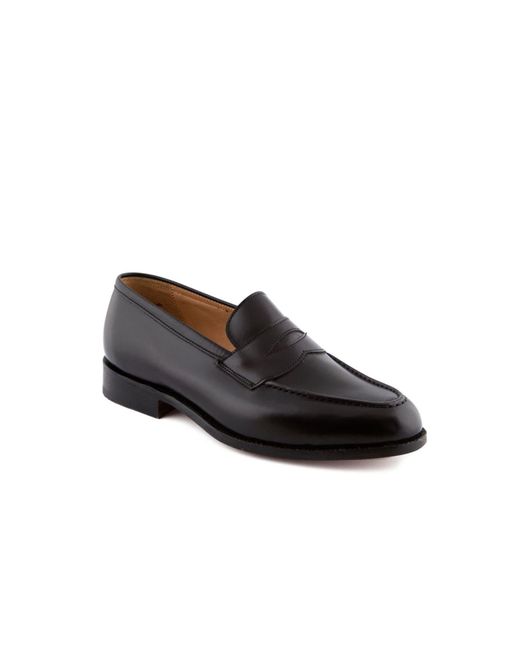 Tricker's Black Calf Loafer for Men Lyst